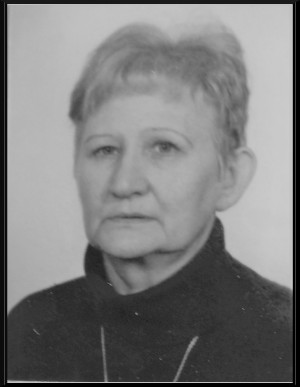 Fotografia przedstawia Barbarę Wasiewską.